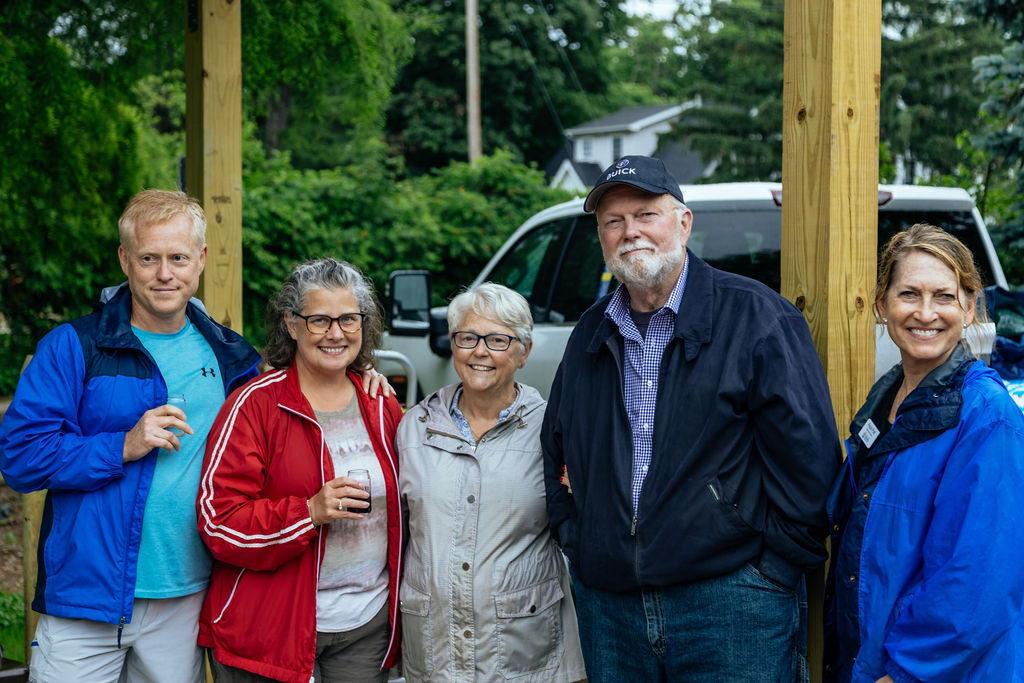 Shane and Angie Starkey, Lucy and Dick Meads, Paula Pratt